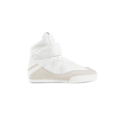 CHLOÉ WOMAN OFF-WHITE SNEAKERS - Antonioli.eu