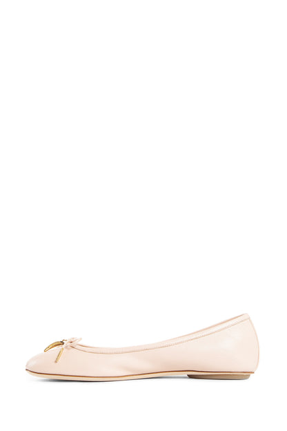 CHLOÉ WOMAN BEIGE FLATS