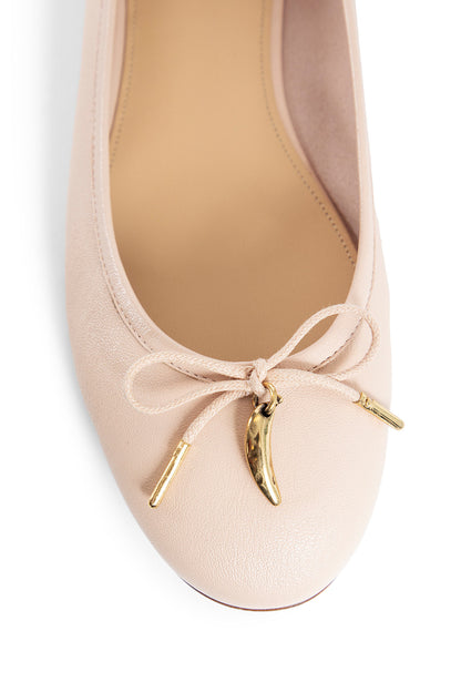 CHLOÉ WOMAN BEIGE FLATS