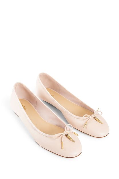 CHLOÉ WOMAN BEIGE FLATS