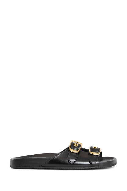 CHLOÉ WOMAN BLACK SANDALS & SLIDES