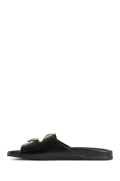 CHLOÉ WOMAN BLACK SANDALS & SLIDES