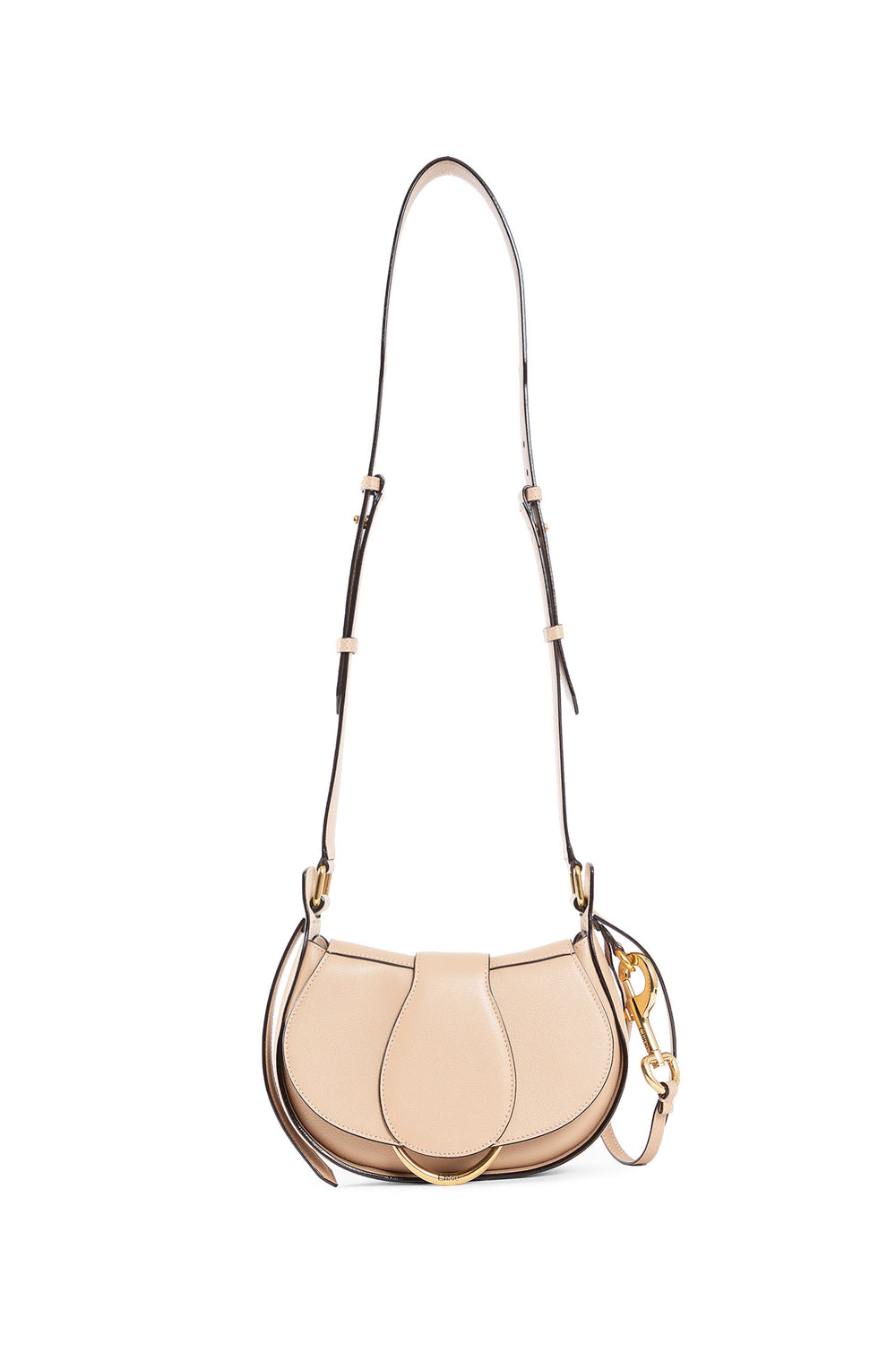 CHLOÉ WOMAN BEIGE CROSSBODY BAGS