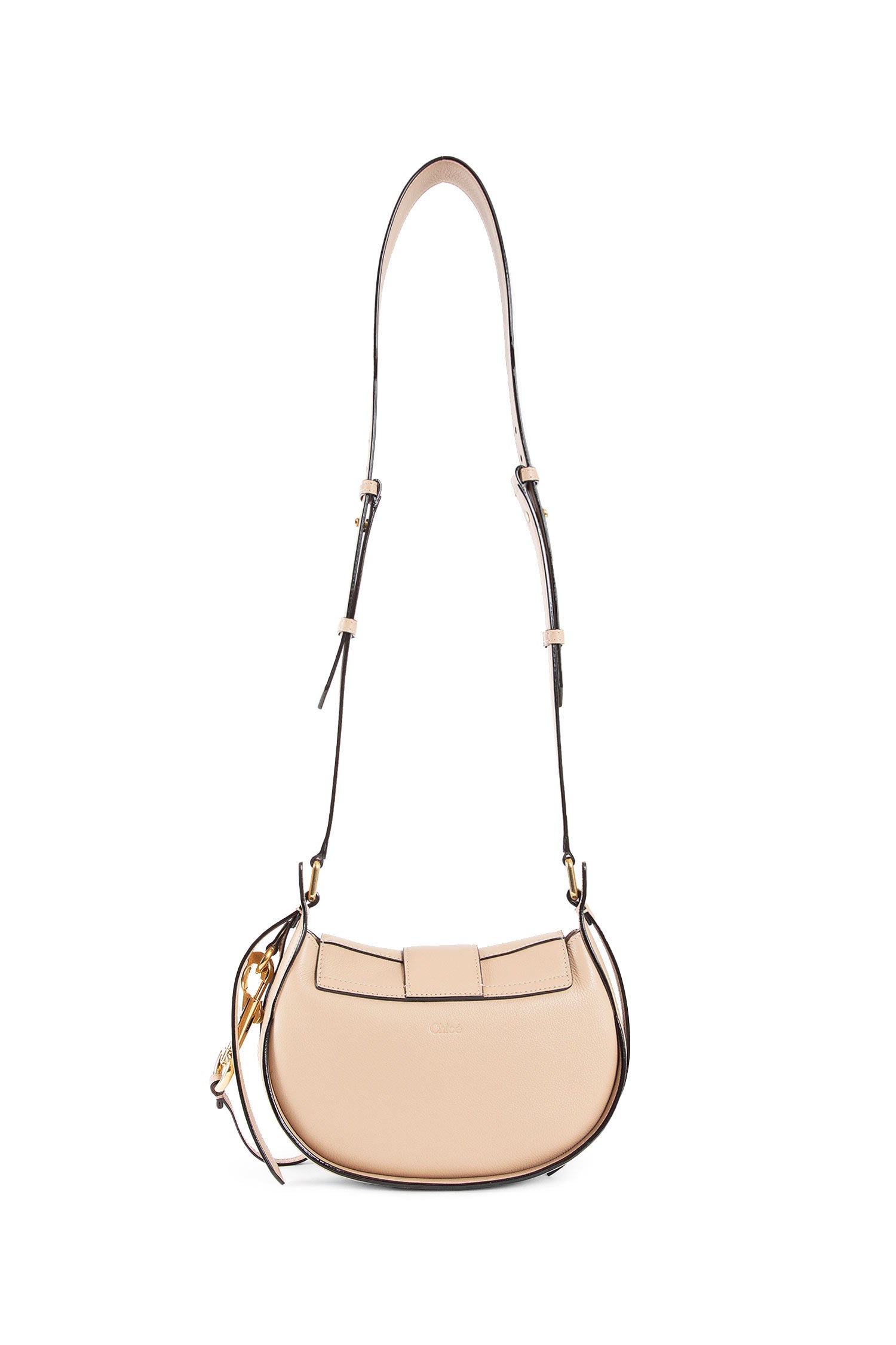 CHLOÉ WOMAN BEIGE CROSSBODY BAGS