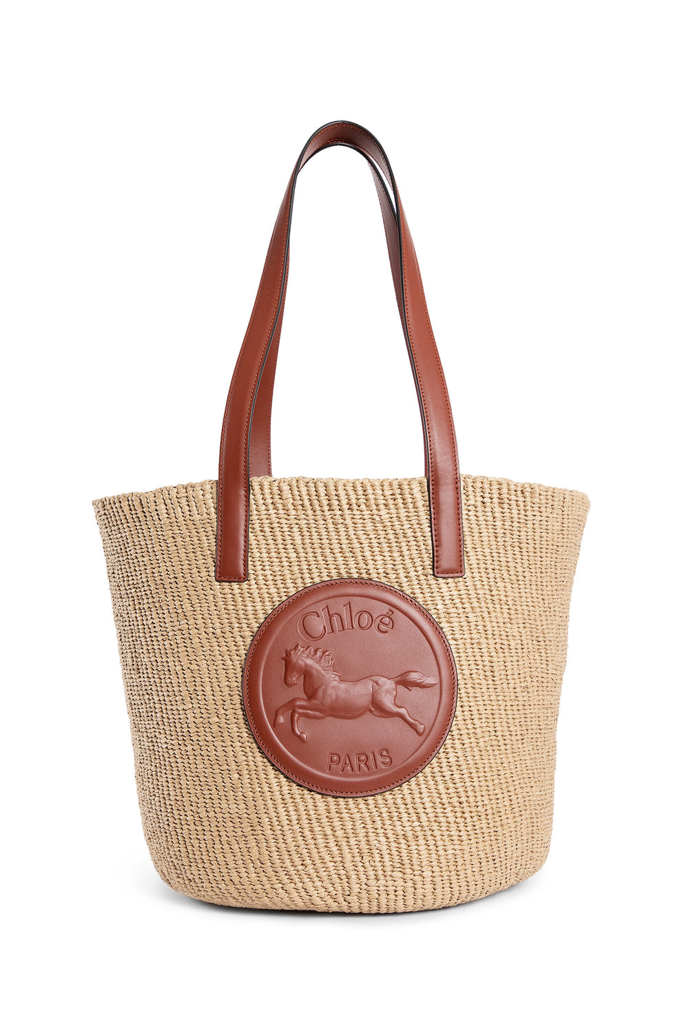 CHLOÉ WOMAN BROWN TOTE BAGS