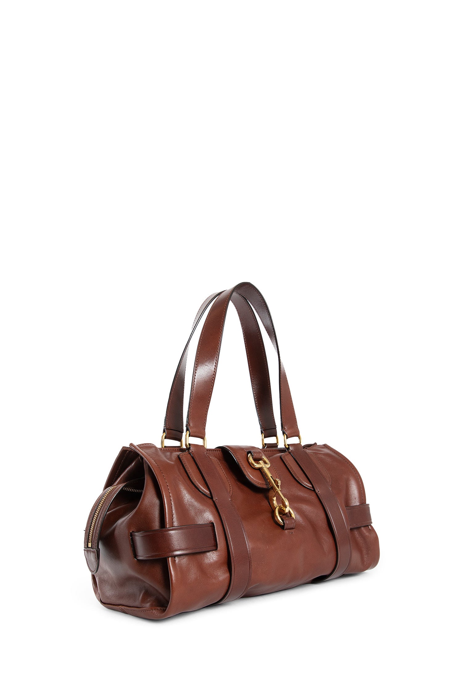 CHLOÉ WOMAN BROWN SHOULDER BAGS