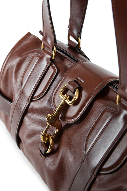 CHLOÉ WOMAN BROWN TOP HANDLE BAGS