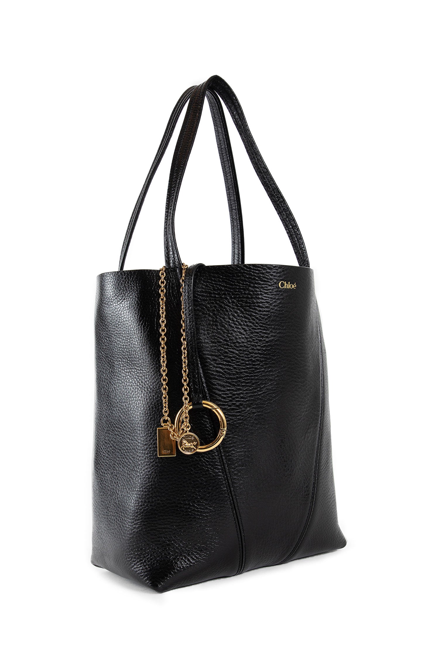 CHLOÉ WOMAN BLACK TOTE BAGS