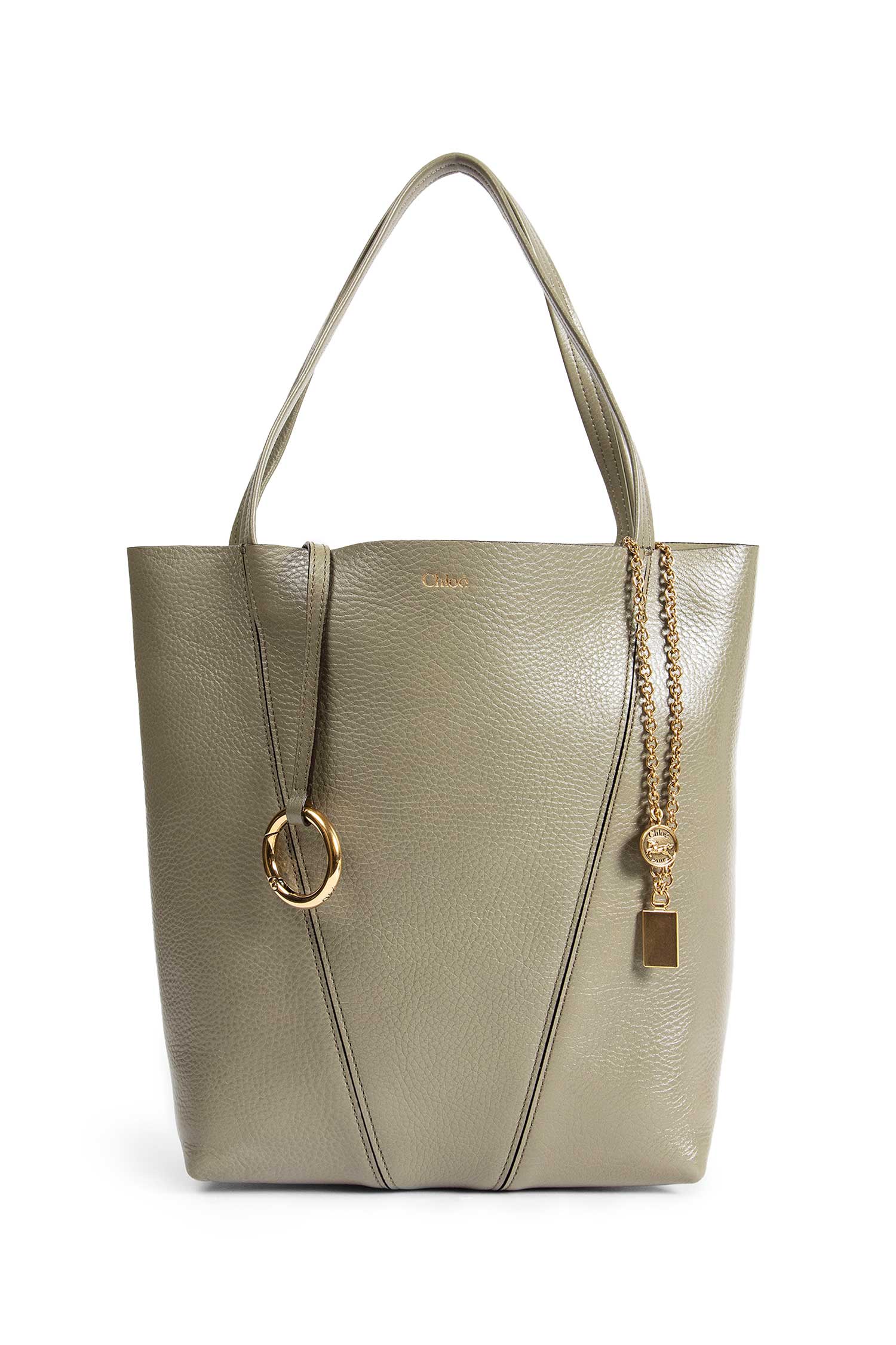 Spin Leather Shoulder Bag