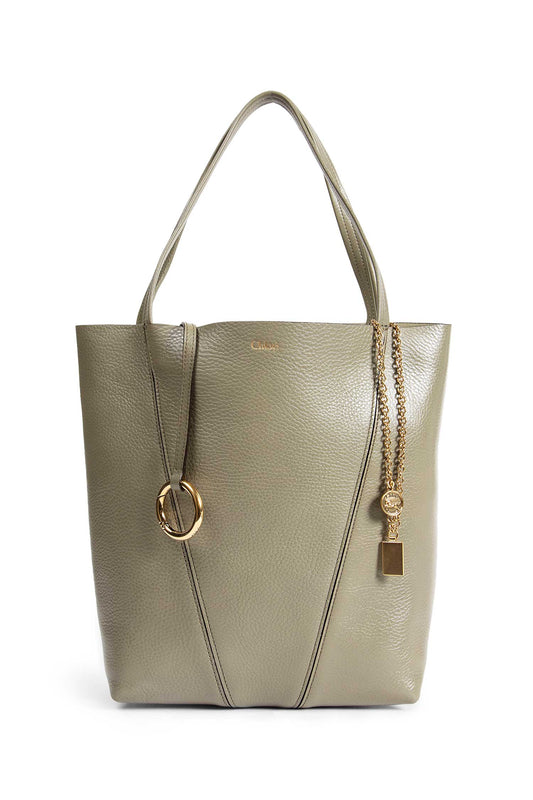 Spin Leather Shoulder Bag