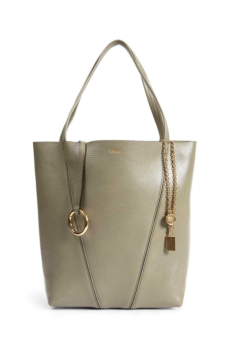 Spin Leather Shoulder Bag