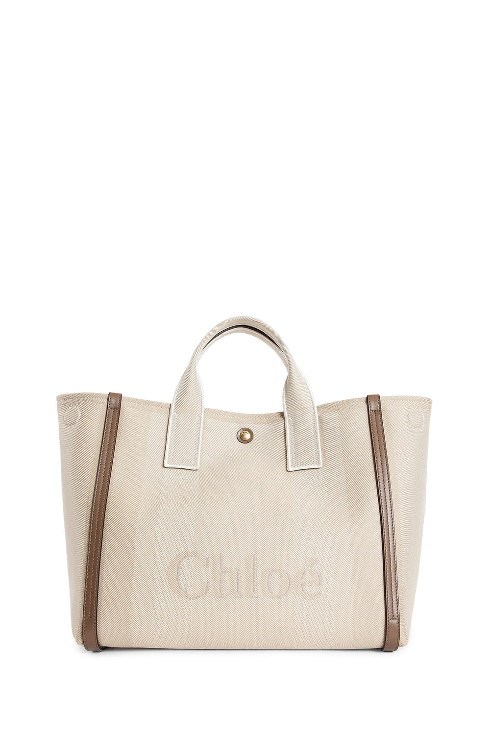 CHLOÉ WOMAN BEIGE TOTE BAGS