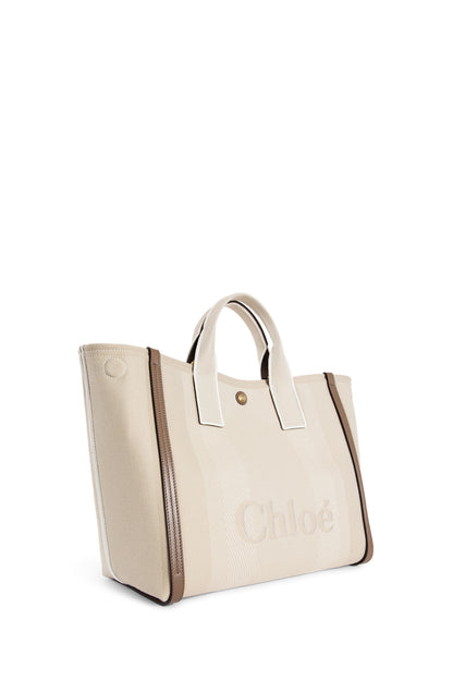 CHLOÉ WOMAN BEIGE TOTE BAGS