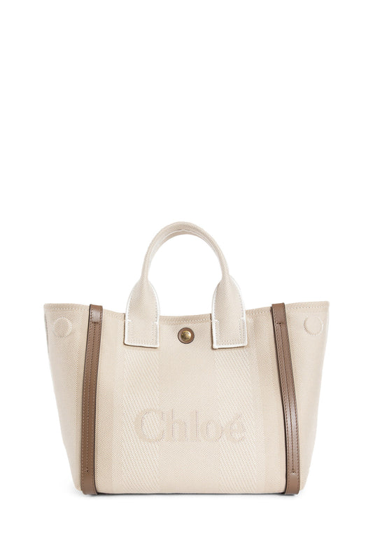 CHLOÉ WOMAN BEIGE TOTE BAGS