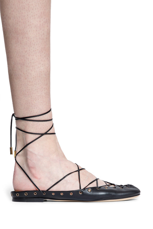 CHLOÉ WOMAN BLACK FLATS