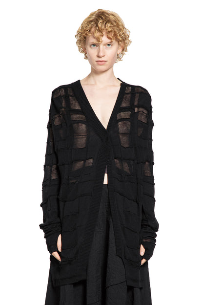 Checked Cardigan