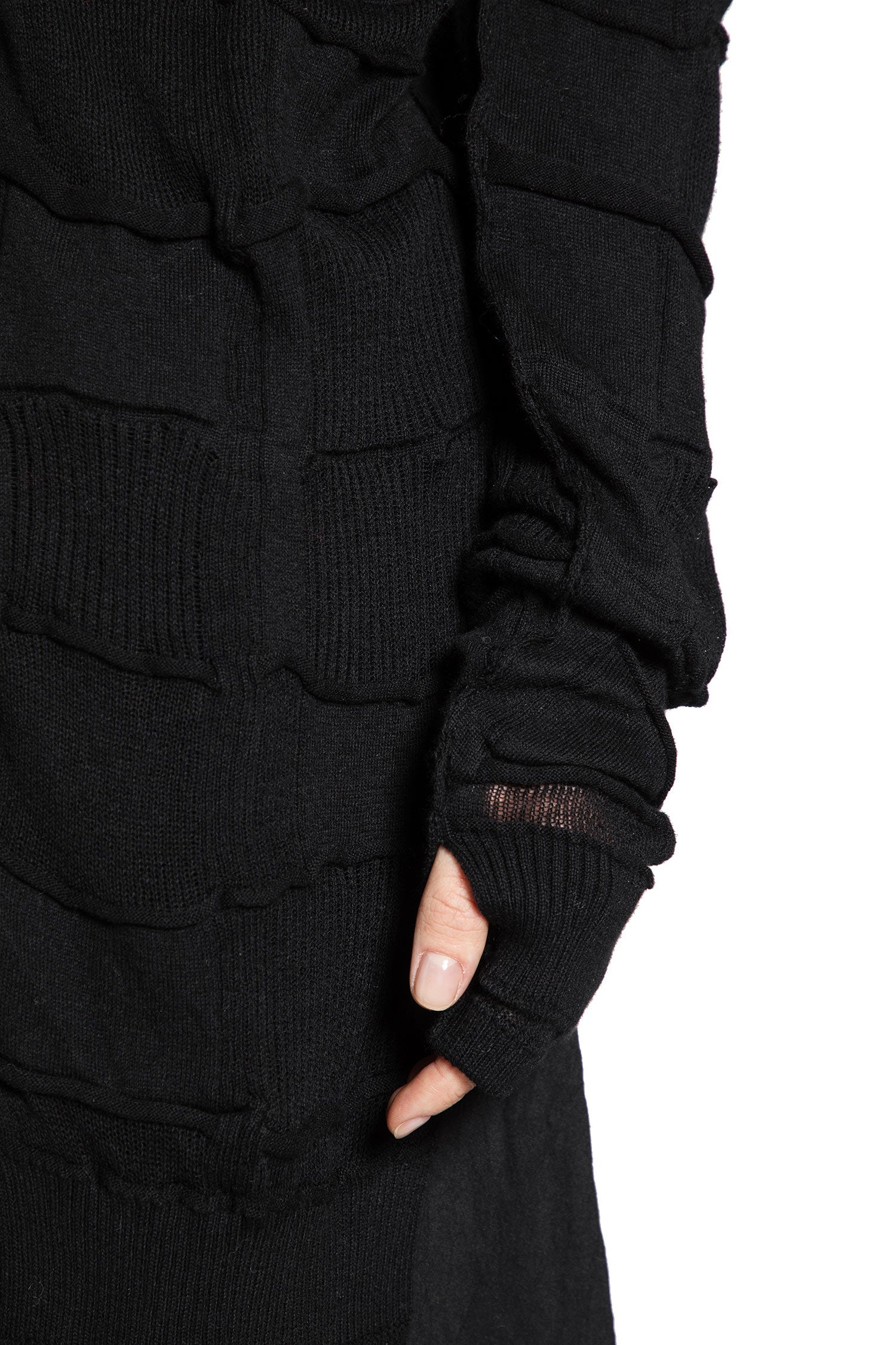 Checked Cardigan