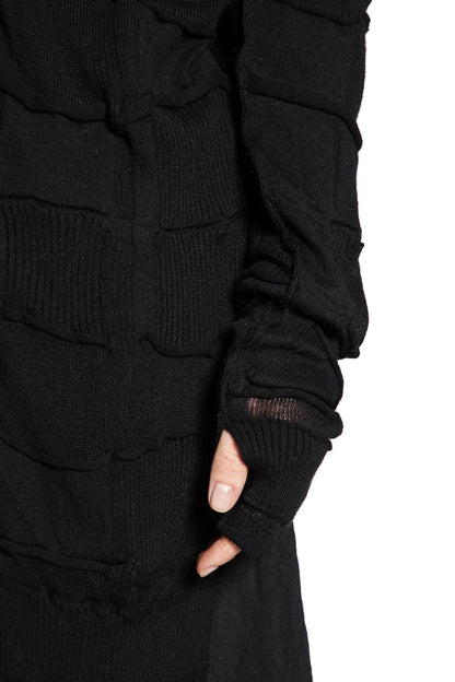 Checked Cardigan