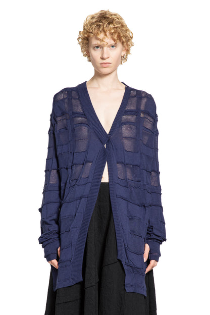 Checked Cardigan