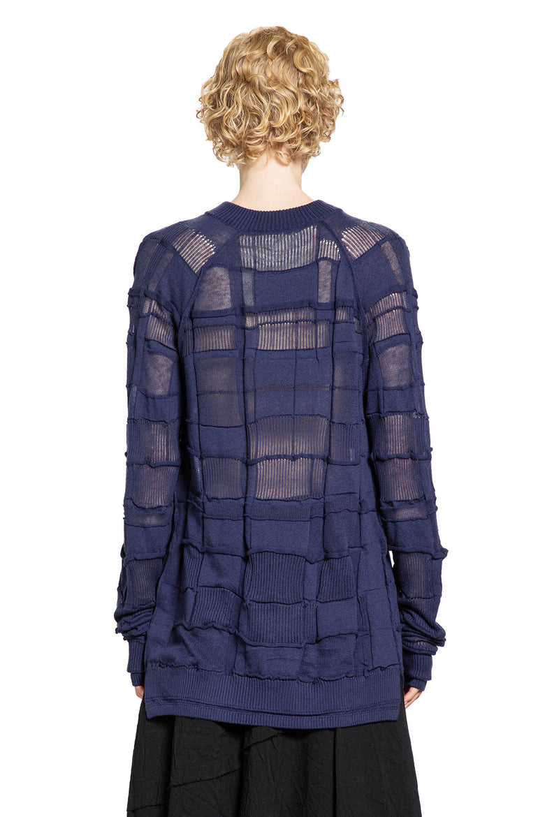 Checked Cardigan