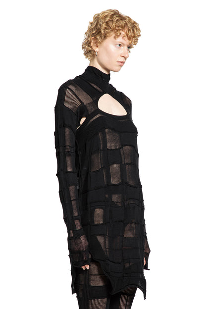Checked LS3 Turtleneck Sweater