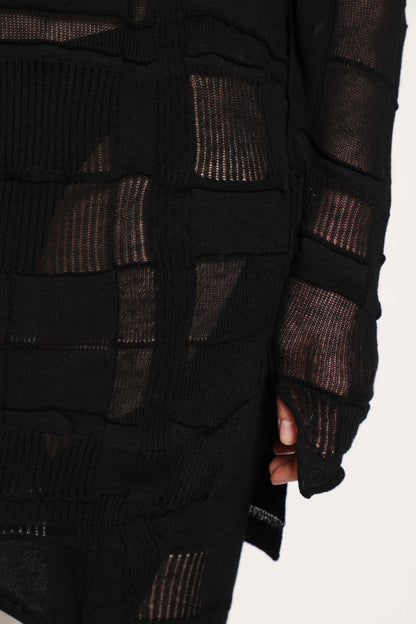 Checked LS3 Turtleneck Sweater