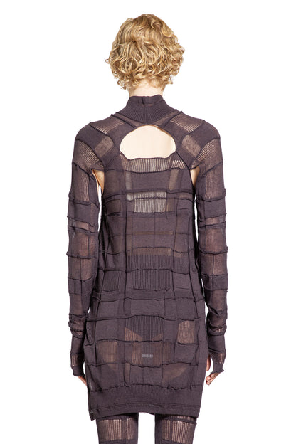 Checked LS3 Turtleneck Sweater