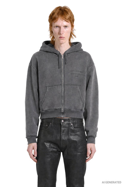 1996 Logo Zip-Up Hoodie