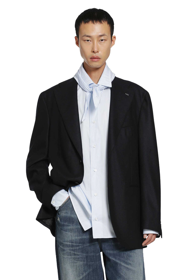 SALON C LUNDMAN Heavy Flannel Blazer man