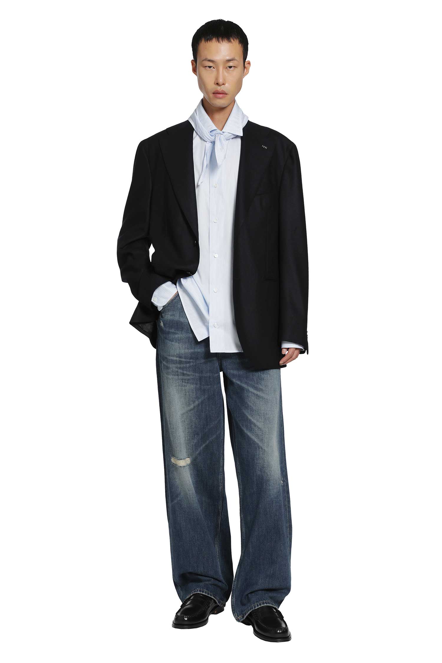 SALON C LUNDMAN Heavy Flannel Blazer man