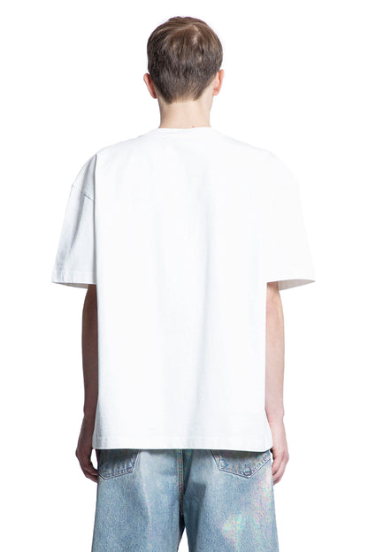 ACNE STUDIOS MAN WHITE T-SHIRTS & TANK TOPS