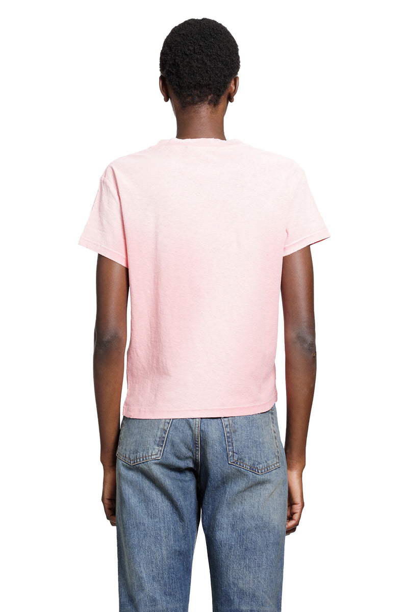 ACNE STUDIOS Fitted Logo T-Shirt woman