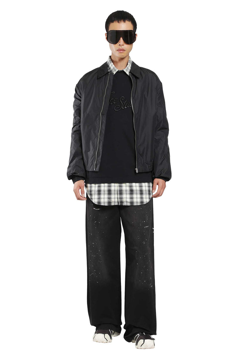 ACNE STUDIOS Logo Piqué Long Sleeve T-Shirt man