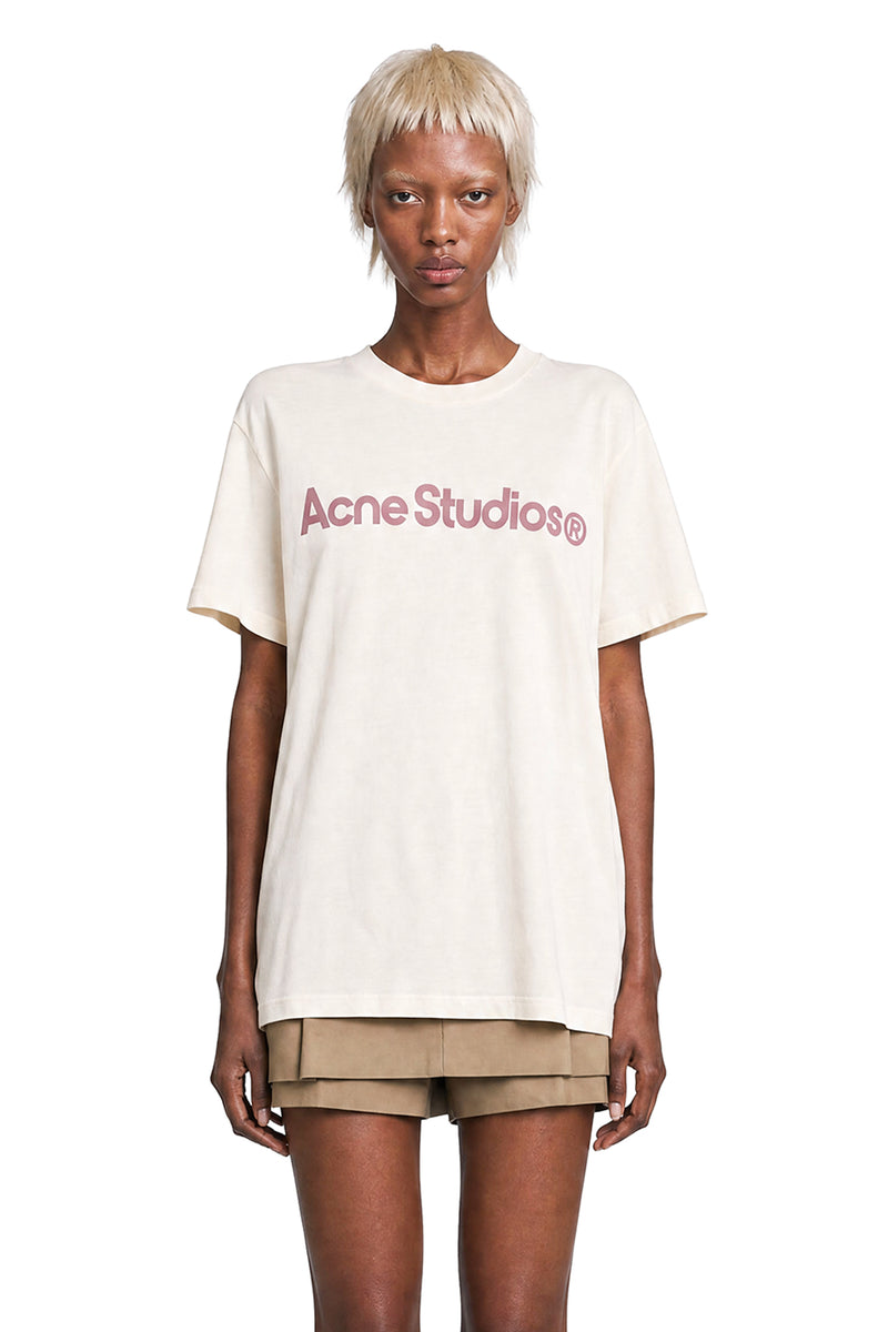 ACNE STUDIOS Graphic Logo T-Shirt woman