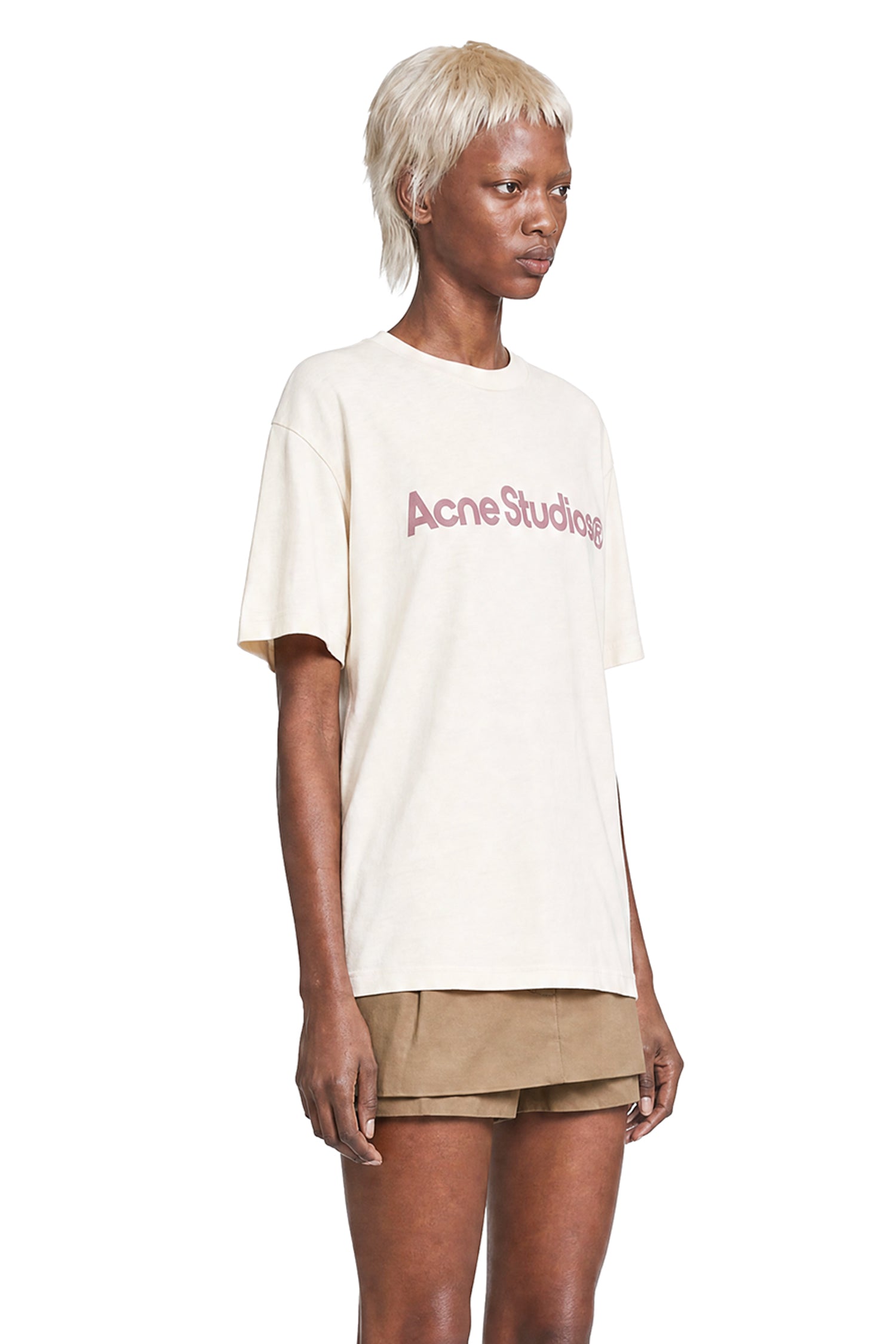ACNE STUDIOS Graphic Logo T-Shirt woman