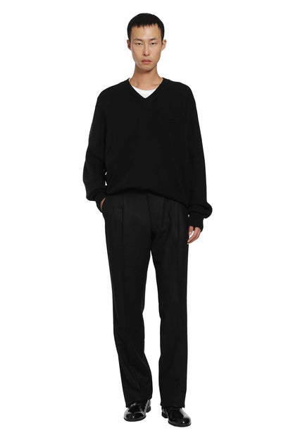 Medium Gauge V-Neck Sweater