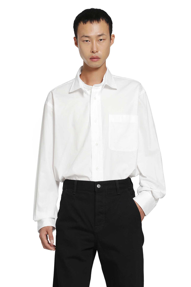 SALON C LUNDMAN Double Collar Pocket Shirt man