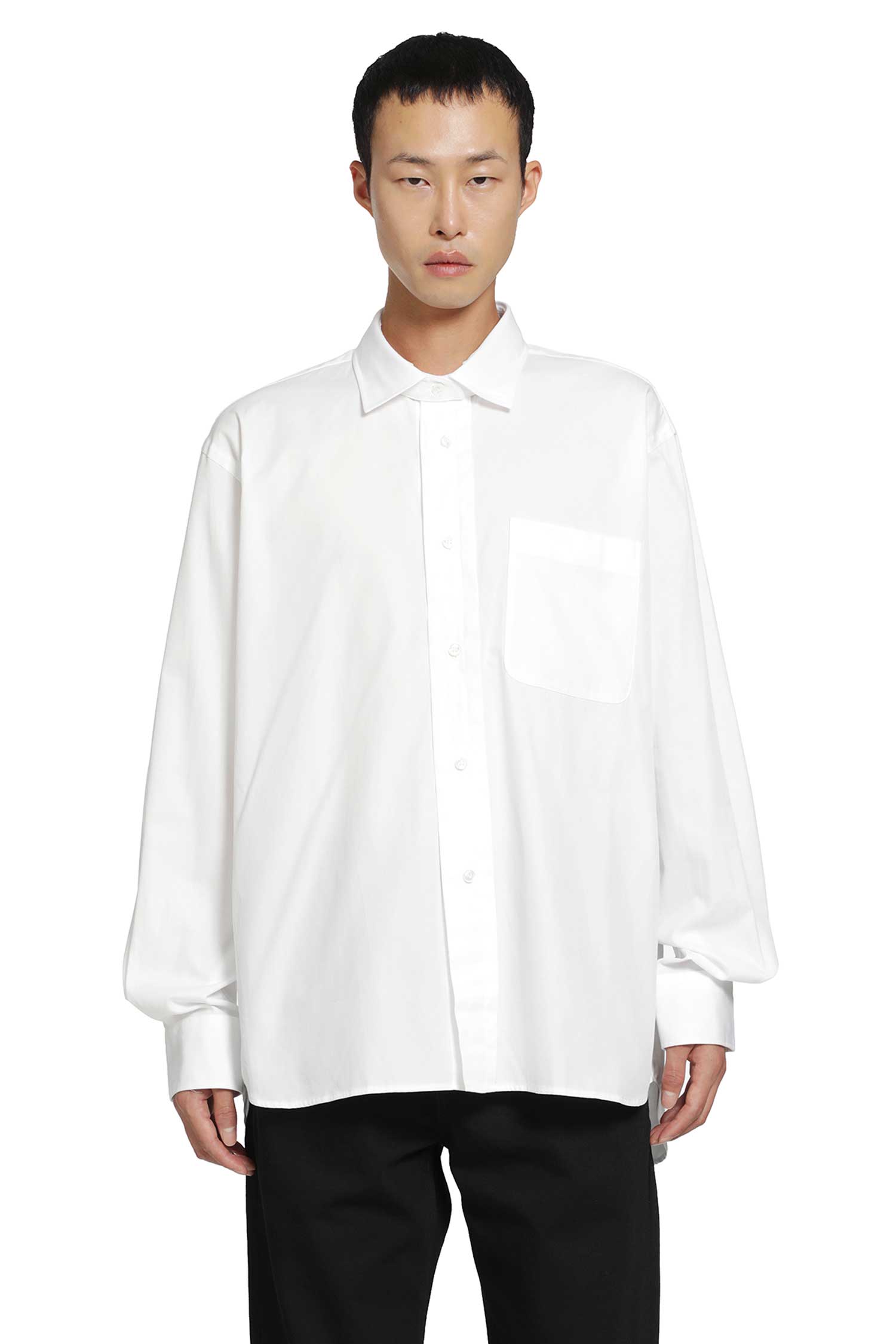 SALON C LUNDMAN Double Collar Pocket Shirt man