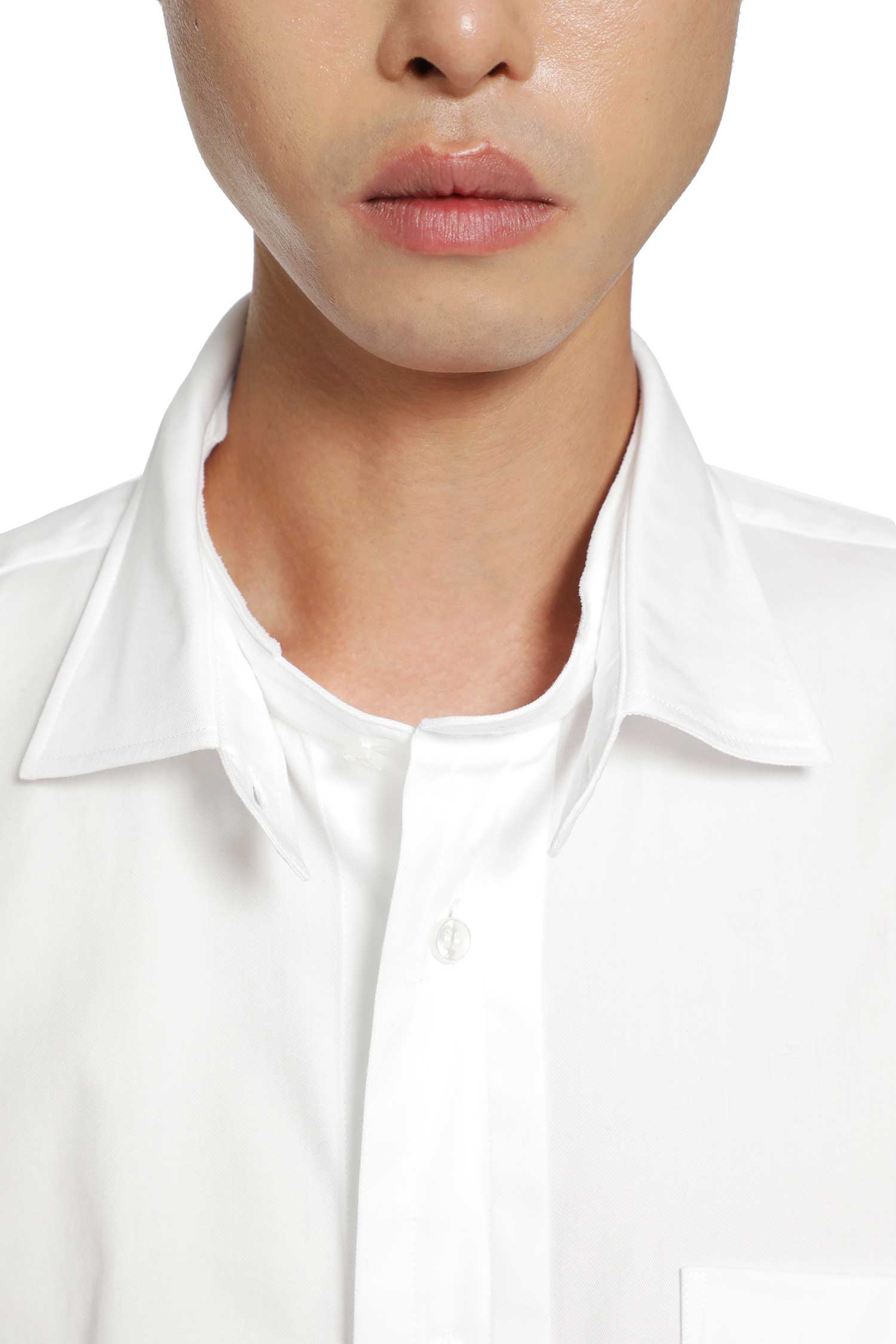 SALON C LUNDMAN Double Collar Pocket Shirt man
