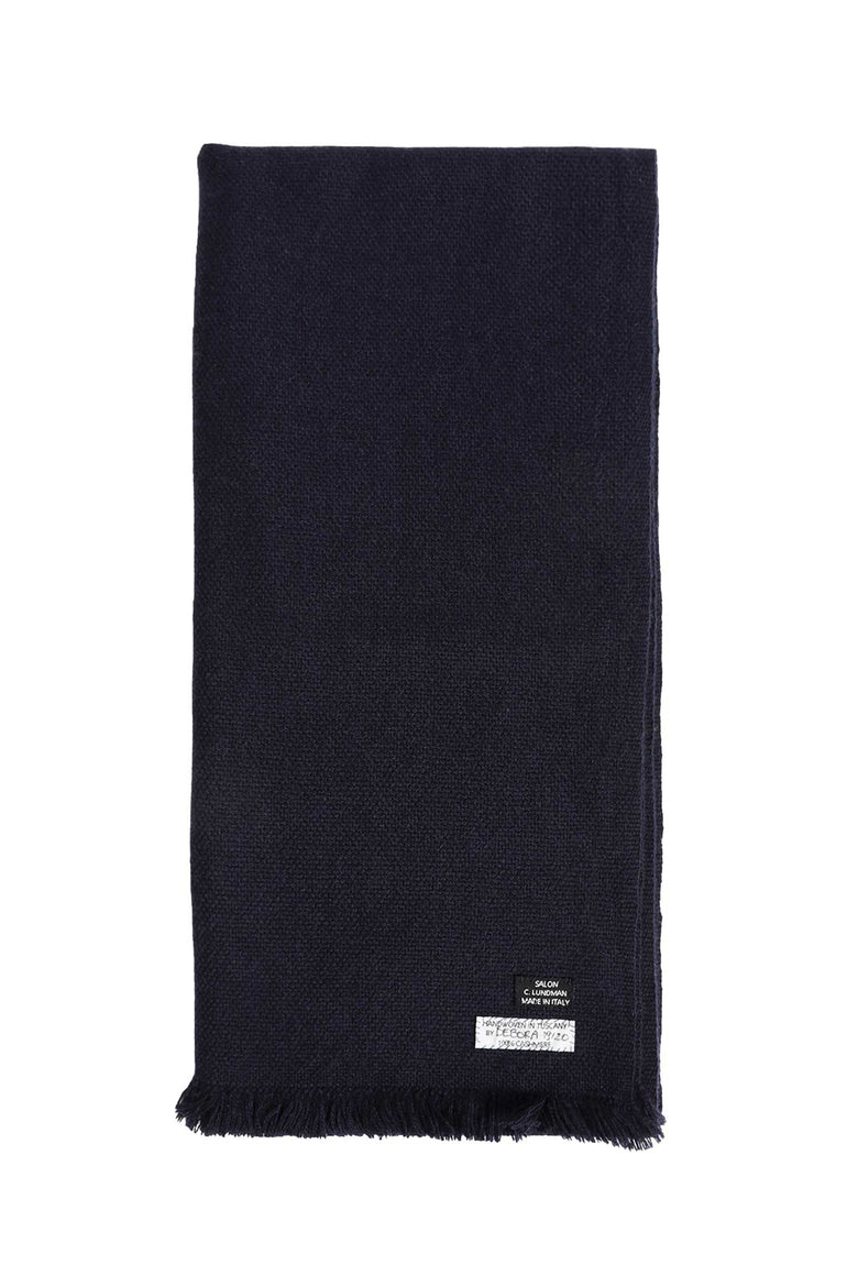 SALON C LUNDMAN Handwoven Cashmere Scarf man