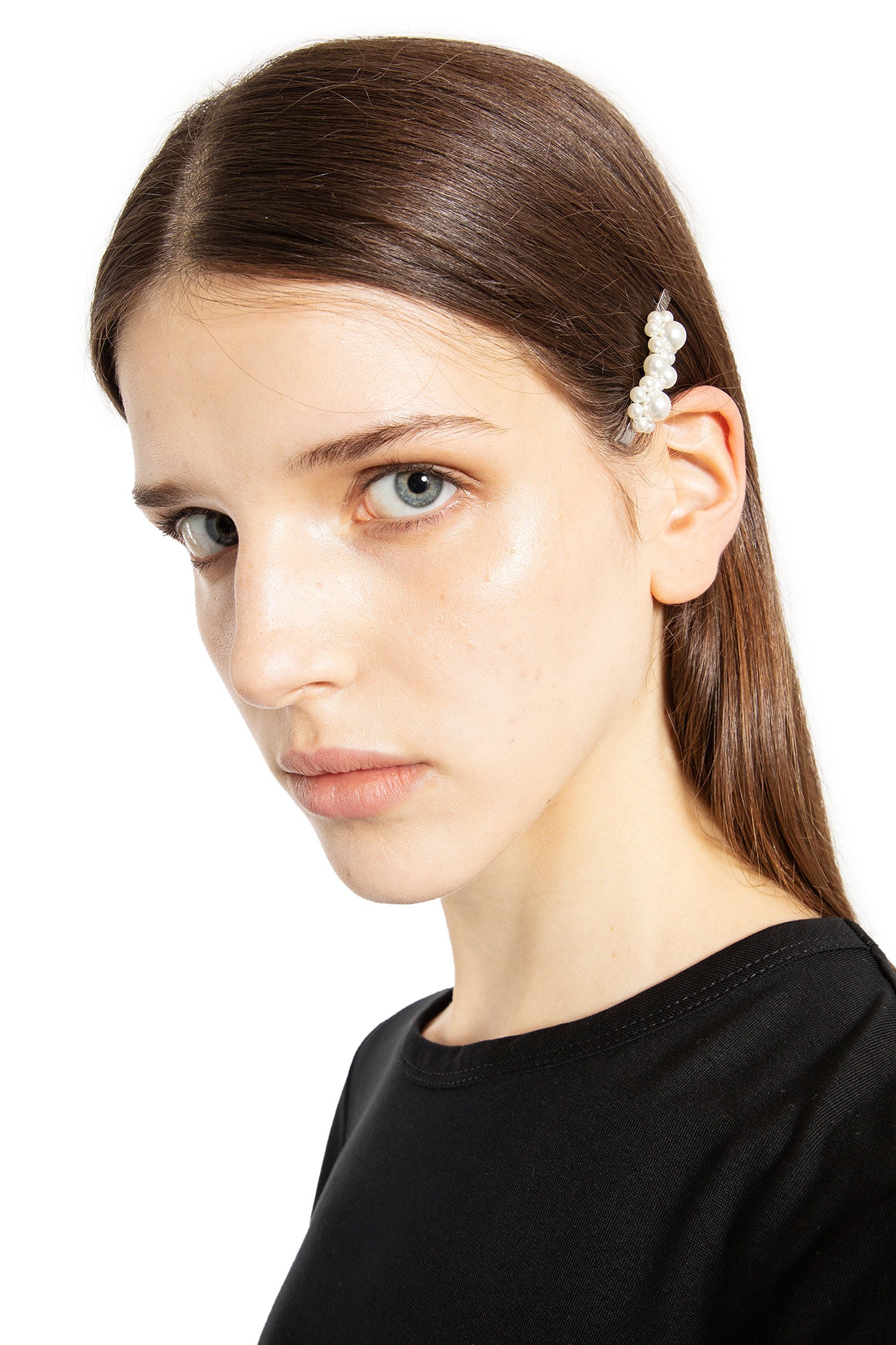 SIMONE ROCHA WOMAN WHITE HAIR ACCESSORIES