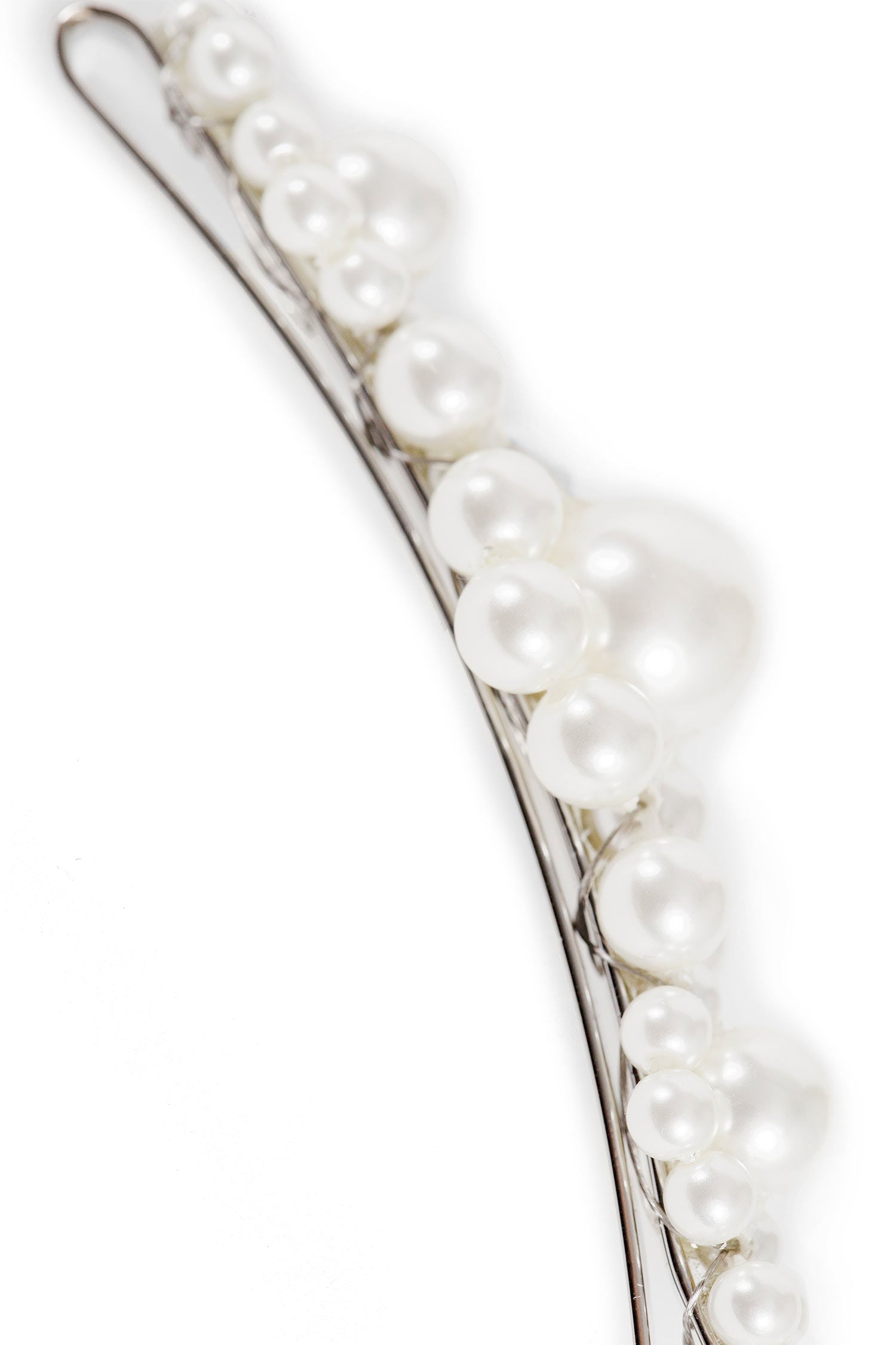 SIMONE ROCHA WOMAN WHITE HAIR ACCESSORIES