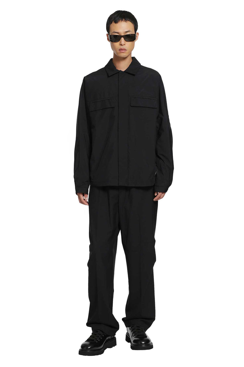 LAMINAR Coated Nylon Overshirt man