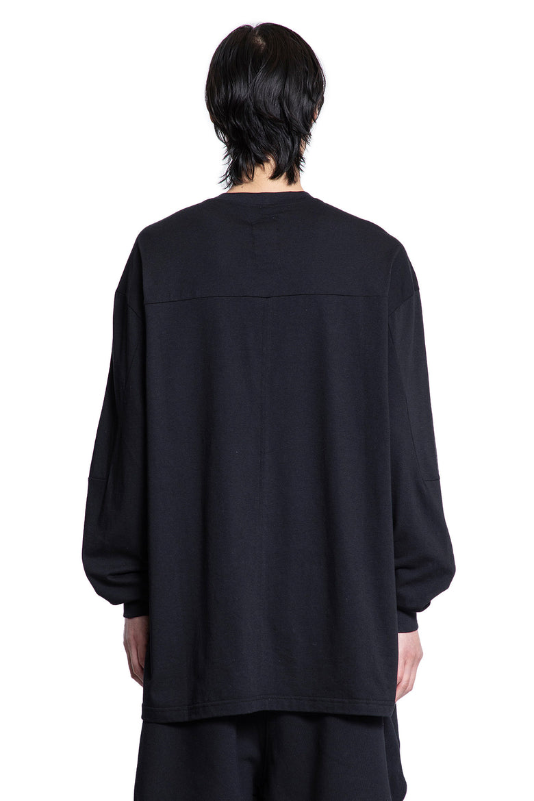 RICK OWENS DRKSHDW MAN BLACK T-SHIRTS & TANK TOPS