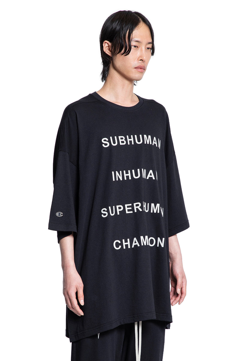 RICK OWENS DRKSHDW Champion x Rick Owens Hollywood Tommy T-shirt man