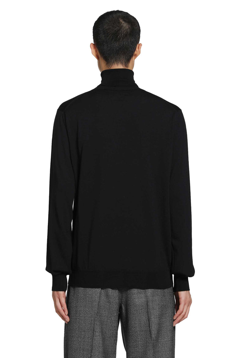 LARDINI Superfine Merino Wool Turtleneck man