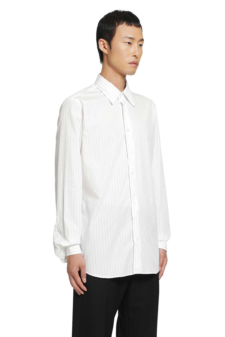 
              LARDINI Pinstriped Cotton Shirt man
            