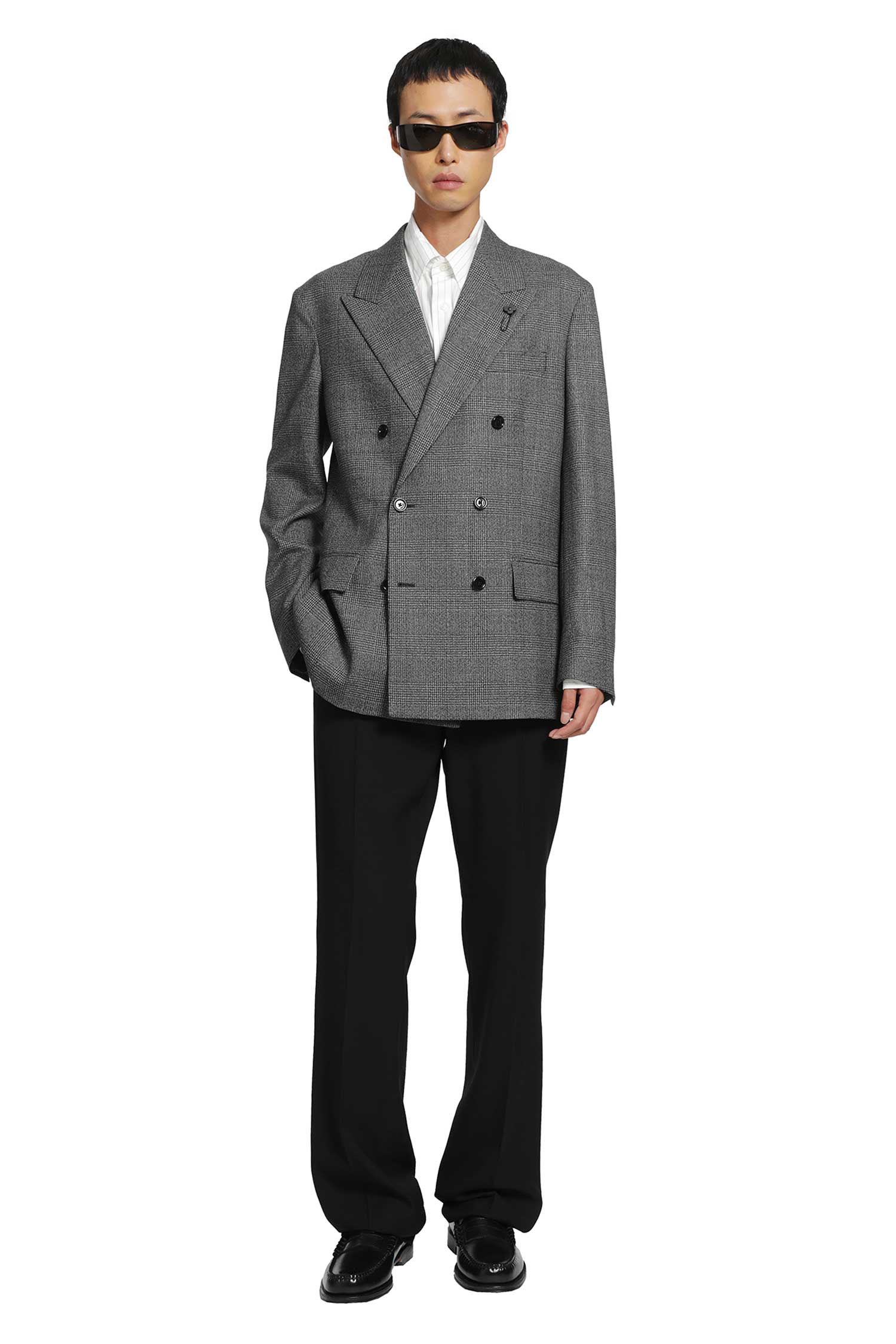 LARDINI Pinstriped Cotton Shirt man