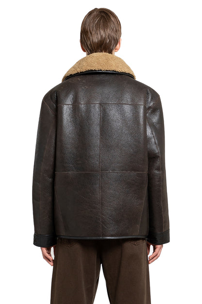 LEMAIRE MAN BROWN JACKETS