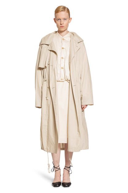 LEMAIRE WOMAN BEIGE COATS